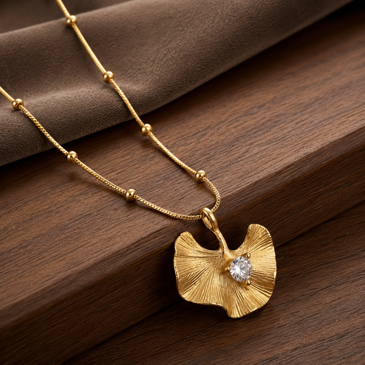 Gold Plated Vintage Memory Locket Necklace | Love Letter Envelope & Book Photo Pendant